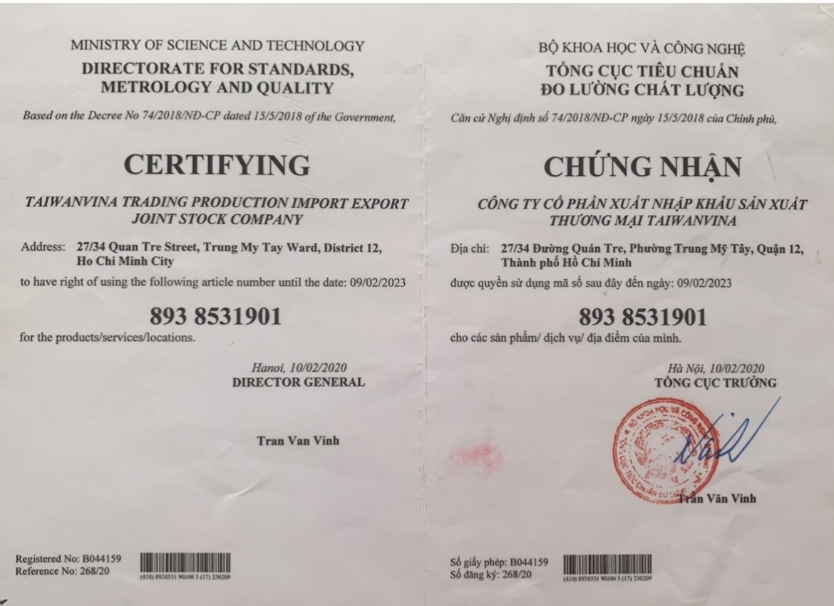 Giấy chứng nhận