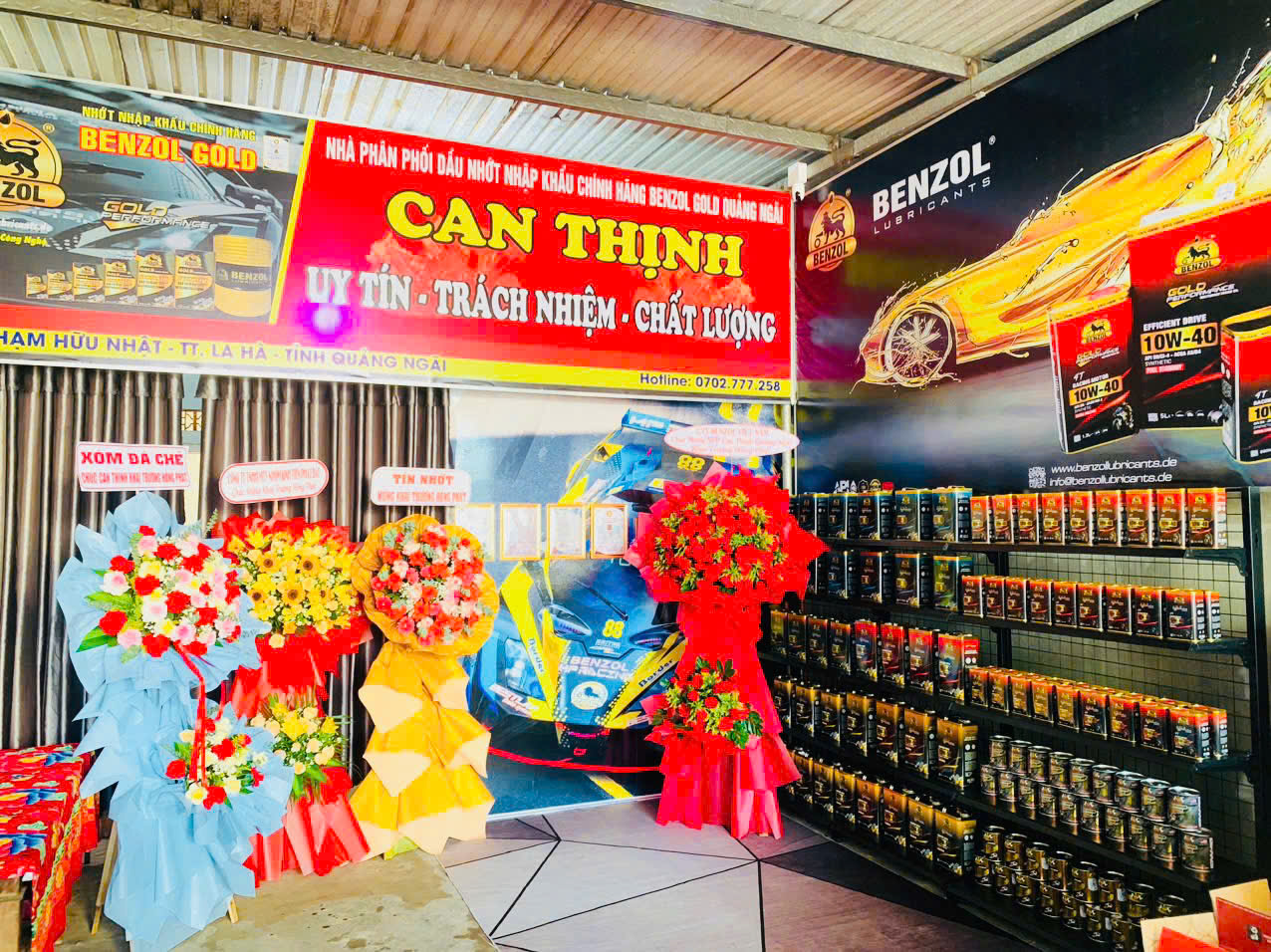 🎉🎉 KHAI TRƯƠNG NHÀ PHÂN PHỐI BENZOL QUẢNG NGÃI - MỞ CỬA CHÀO ĐÓN KHÁCH HÀNG! 🎉🎉
