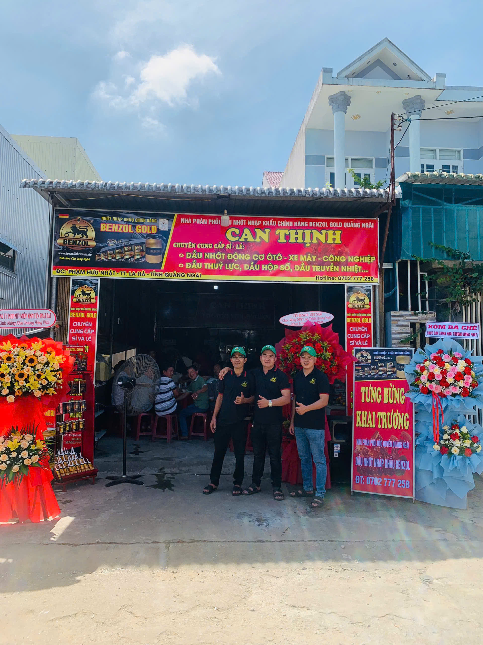 🎉🎉 KHAI TRƯƠNG NHÀ PHÂN PHỐI BENZOL QUẢNG NGÃI - MỞ CỬA CHÀO ĐÓN KHÁCH HÀNG! 🎉🎉