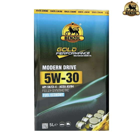 Nhớt &ocirc; t&ocirc; lon vu&ocirc;ng SN/CI4 5W30 4L