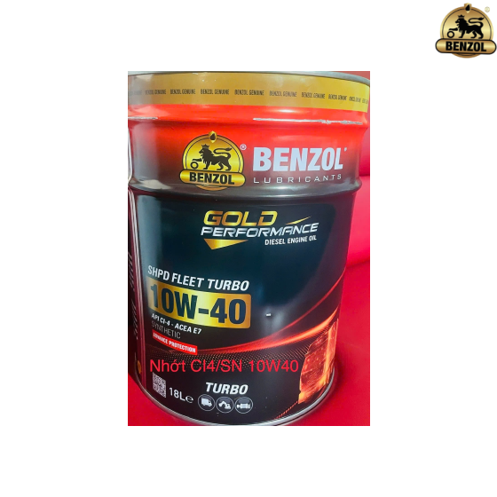 Nhớt CI4/SN 10W40 - 18L