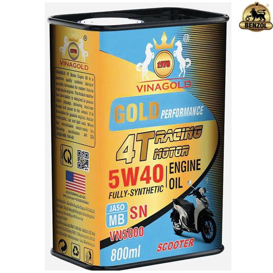 Dầu nhớt Vinagold 4T Racing Motor Oil 5W40
