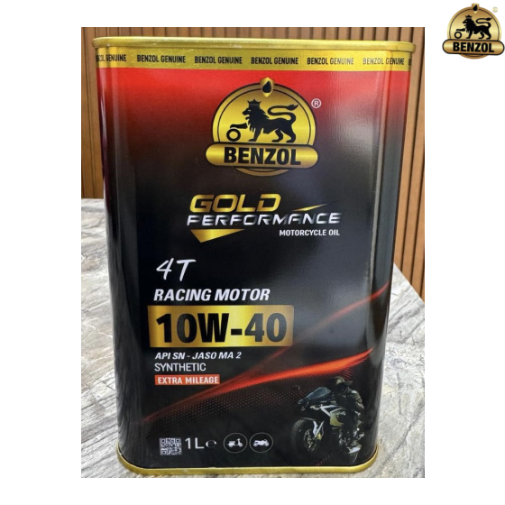 Nhớt xe m&aacute;y lon vu&ocirc;ng SN 10W40 - 1 L&iacute;t