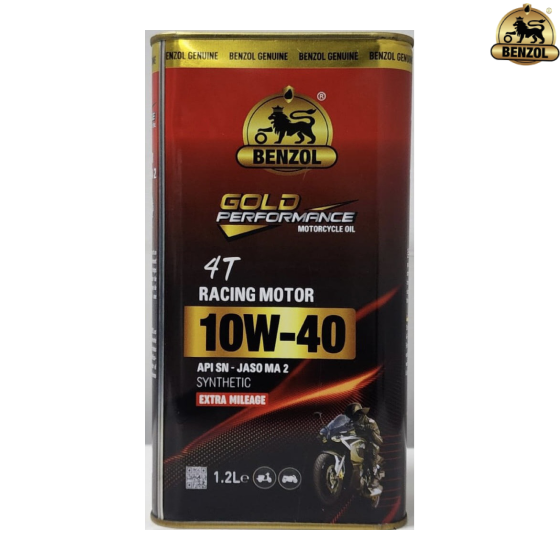 Nhớt xe m&aacute;y lon vu&ocirc;ng SN 10W40 - 1,2 L&iacute;t