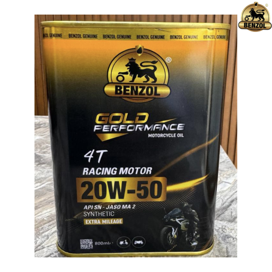 Nhơt xe m&aacute;y lon vu&ocirc;ng SN 20W50-800ML